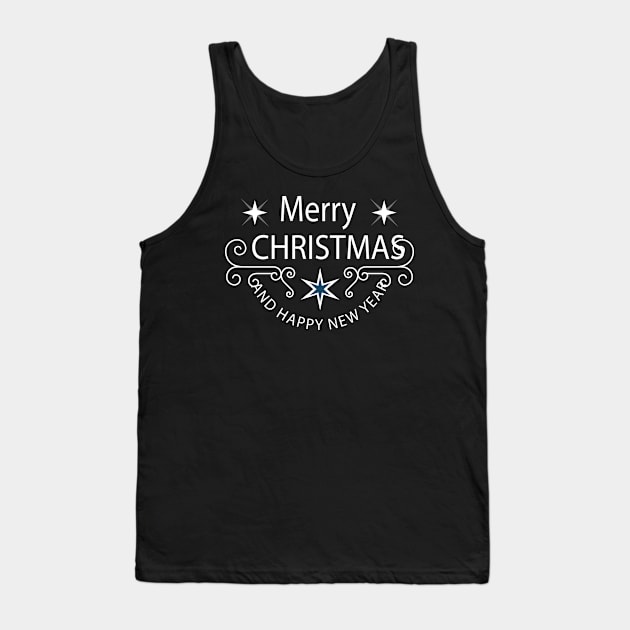 Merry Christmas Tank Top by irenaalison